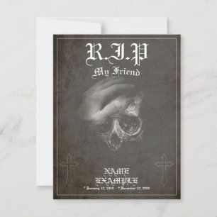 Rust in vrede mijn vriend - vintage