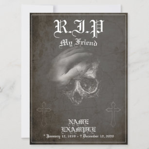 Rust in vrede mijn vriend - vintage