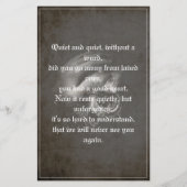 Rust in vrede mijn vriend - vintage (Achterkant)