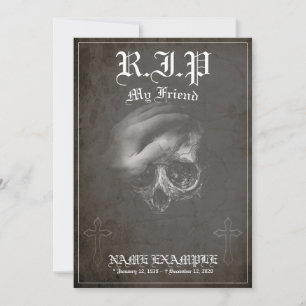 Rust in vrede mijn vriend - vintage