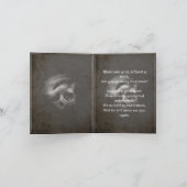 Rust in vrede mijn vriend - vintage kaart (Binnen)