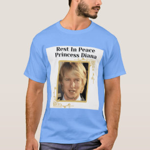 Rust in Vrede Prinses Diana retro T-shirt