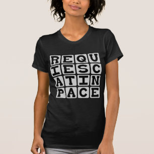 Rust in vrede, R.I.P. T-shirt