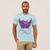 Rust in Vrede T-shirts Angel Wings (Voorkant volledig)