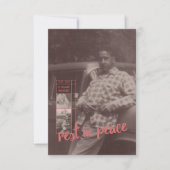 Rust in vrede Uitvaarten Kaart (Voorkant)