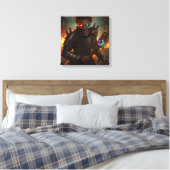 Rust Jester Canvas Afdrukken (Insitu (Slaapkamer))