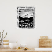 Rust kruis poster (Keuken)
