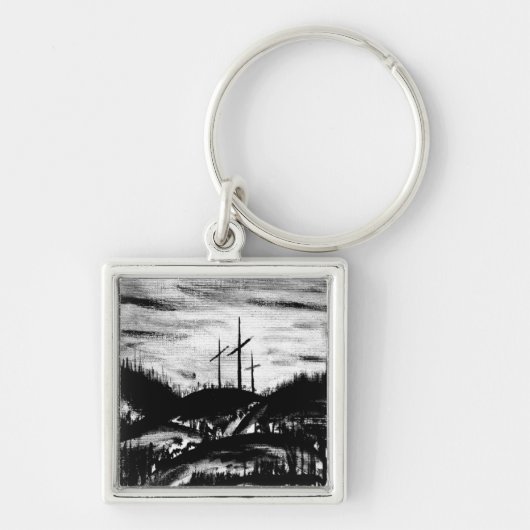 Rust kruis sleutelhanger (Voorkant)