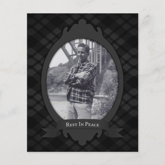 rust op de begrafenisdienst (Voorkant)