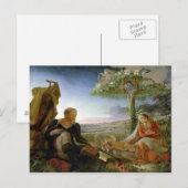 Rust op de vlucht naar Egypte, 1805-6 Briefkaart (Voorkant / Achterkant)