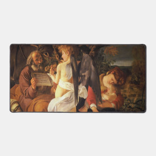 Rust op de vlucht naar Egypte (Caravaggio) Bureaumat