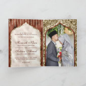 Rust Oranje Ivory  Islamic Arch Wedding (Binnen)