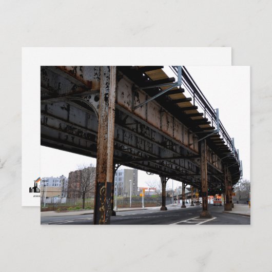 Rust Overpass Support Briefkaart (Voorkant / Achterkant)