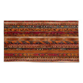 Rust Pattern Pillowcases – Stylish Bedroom Pillow  Kussensloop (Achterkant-Links)