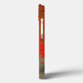 Rust Pulse – Abstracte Textuur Hoesje (Achterkant / Links)