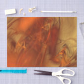 Rust Realm Fractal en Gold Tissuepapier (Craft)