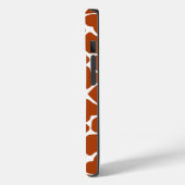 Rust Red Safari Giraffe Case-Mate iPhone Case (Achterkant / Links)