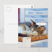 Rust Relax Herstel Ansichtkaart Briefkaart (Voorkant / Achterkant)