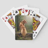 Rust Retriever uit Nova Scotia Pokerkaarten (Achterkant)