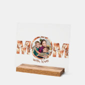 Rust Rose Custom Photo Mother's Day Gift (Angle)