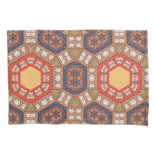 Rust Round Omkeerbaar Kussensloop (Voorkant)