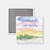 Rust & sereniteit magneet (Voorkant / Achterkant)
