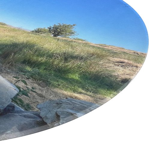 Rust van het Engelse platteland Snijplank (Hoek)