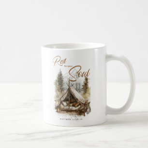Rust voor je ziel Christelijke Boho Coffee Mok