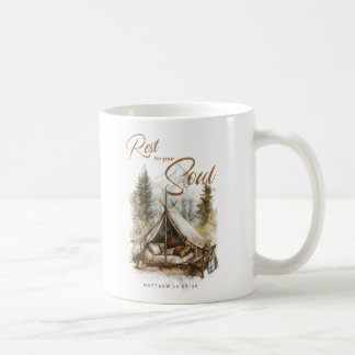Rust voor je ziel Christelijke Boho Coffee Mok