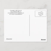 Rust vredig zilveren Boeddha woorden van wijsheid Briefkaart (Achterkant)