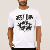 Rustdag Skull Gym T-shirt (Voorkant)