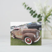 Rusted Car Briefkaart (Staand voorkant)