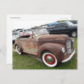 Rusted Car Briefkaart (Voorkant / Achterkant)