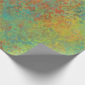 Rusted Copper Rustic Design Cadeaupapier (Hoek)