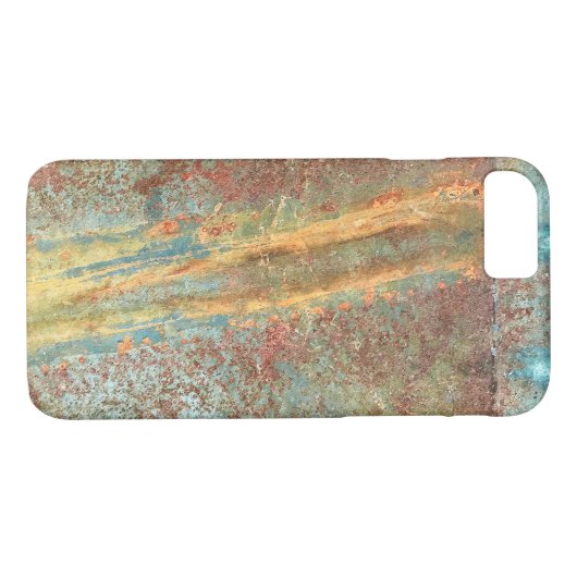 Rusted koperen telefoonbehuizing Case-Mate iPhone case (Achterkant (Horizontaal))