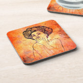 Rusted Portrait Onderzetter (Linkerzijde)