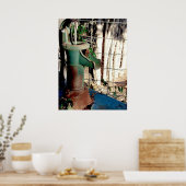 Rusted Spigot Poster (Keuken)