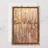 Rusted Stone Uitnodiging III (Achterkant)