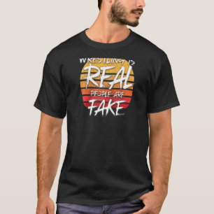  rusteling is echt dat mensen bang zijn voor woede t-shirt