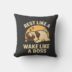 Rusten als een Pug - Wakker worden als een Boos Kussen