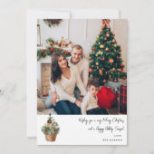 Rusten Kerstdroomboom V Notitie Foto (Voorkant)
