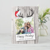 Rusten Kerstvakantie Houten Kabouterhoed Foto (Staand voorkant)