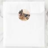 rustende duitse herdershond Sticker (Tas)