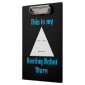 Rustende Robot Stare- Klembord (Links)