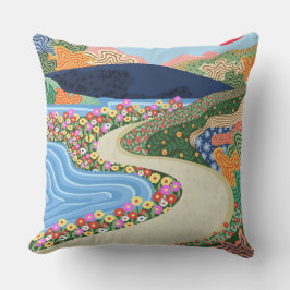 rustgevende horizon kussen