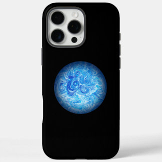 Rustgevende Tide Vloeibare Kunst Phonehoes iPhone 16 Pro Max Hoesje
