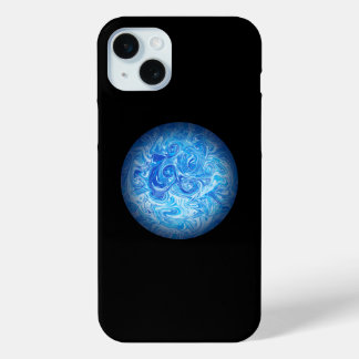 Rustgevende Vloeibare Kunst Phonehoes iPhone 15 Mini Hoesje