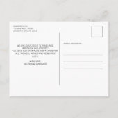 Rustic 3 Foto New Baby Country Wood Birth Aankondigingskaart (Achterkant)