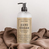 Rustic  4 OZ 120ml Cosmetische Fles Label