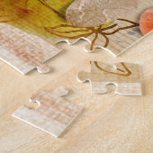 Rustic Abide In Me Vruchtbaar Geloof Poster Legpuzzel (Zijkant)